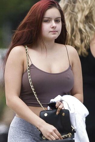 Ariel Winter handsome stripped to