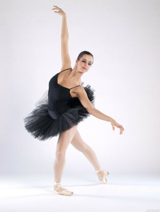 Fabulous damsel ballerina Bianca C